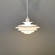 Danish designed hanging lamp, produced by JEKA (closed in the 1990s) model 1029-P