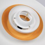 Danish vintage pendant lamp Sofie by Kurt Wiborg, Jeka, 1980s