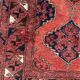 Old Afghan Turkmen carpet 85x148 cm