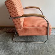 Pair of Mücke-Melder Cantilever Armchairs FN21 Famos, 1940s