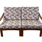 1960s/70s Teak 2-seater sofa by Glostrup Møbelfabrik Denmark Design