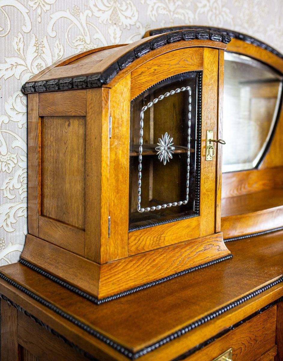 Art Nouveau Sideboard with Oak, 1890s