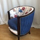 Tonneau armchair "Flamands"