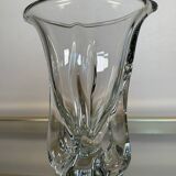 Openwork crystal vase from the 60s/70s