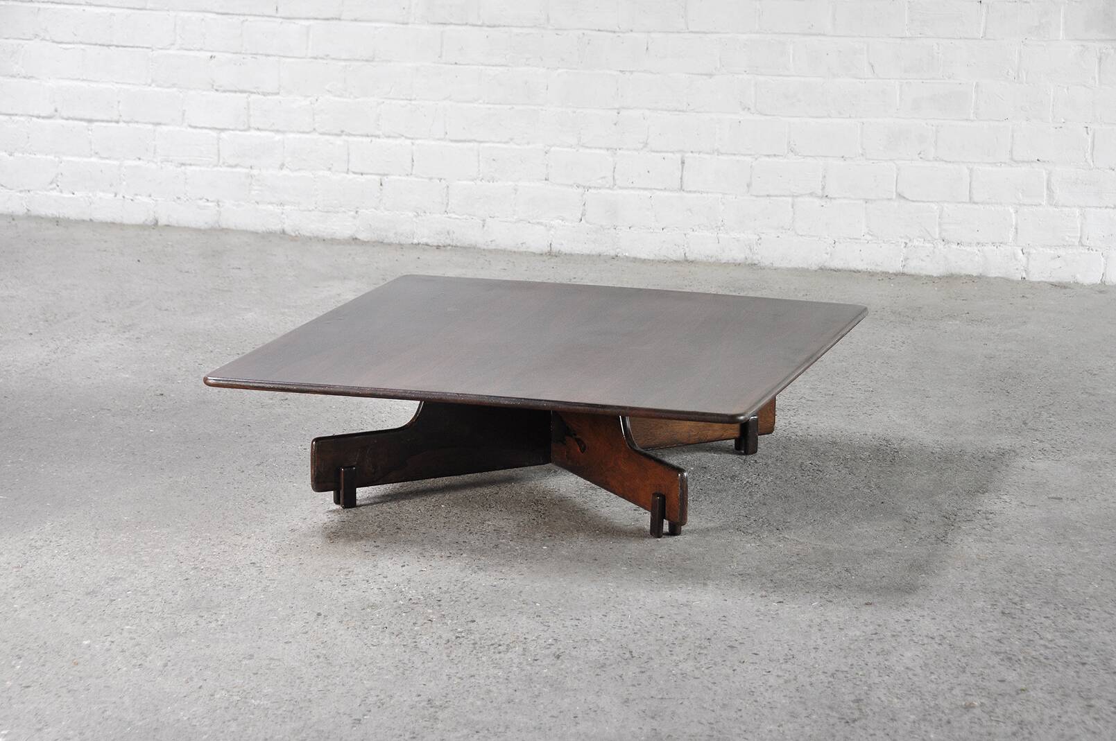 Mid-century brazilian rosewood coffee table