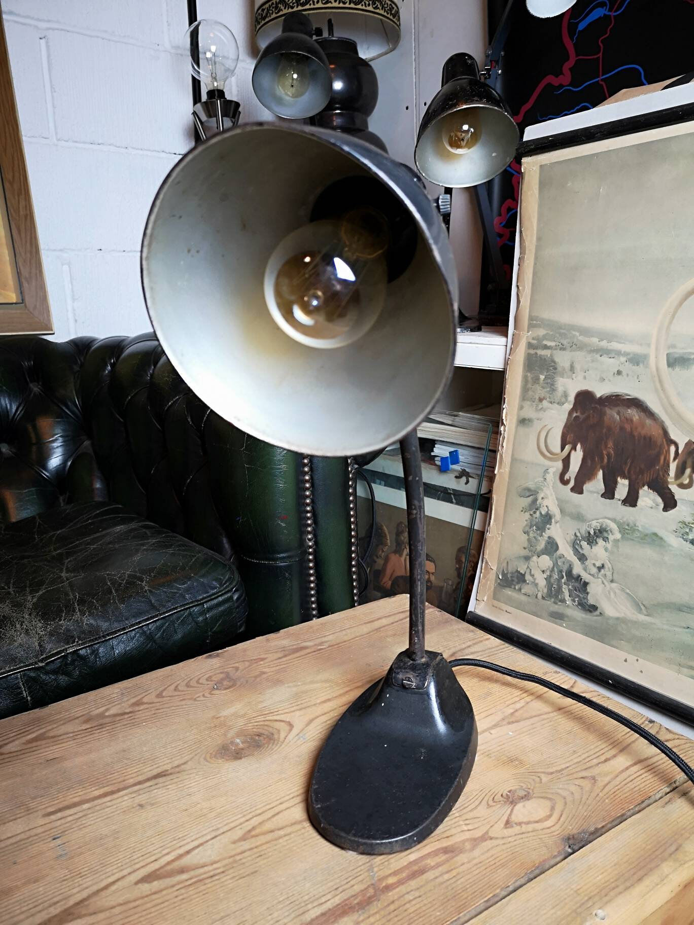 Siemens schuckertwerke l299 desk lamp 1930