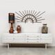 Vintage wooden credenza sideboard 'Cubism'