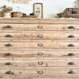 Craft cabinet with drawers