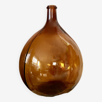 Multi-shade amber demijohn 30L and H53cm