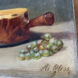 Painting - Still life with apples