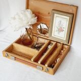 Pencil and vintage paint malette