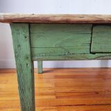 Weathered farmhouse coffee table