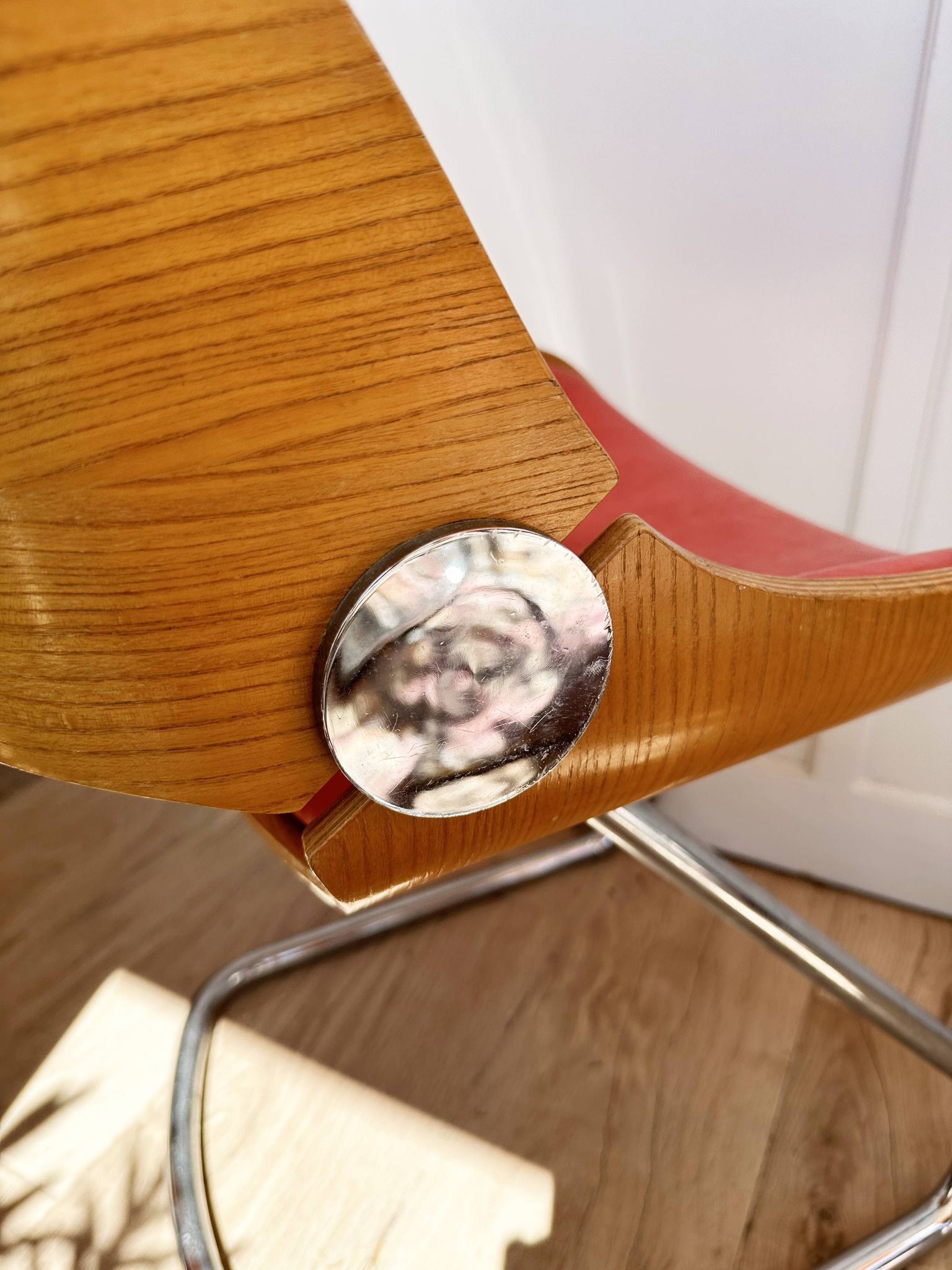 Suite of four space age chairs, 60s