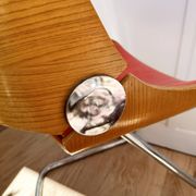 Suite of four space age chairs, 60s