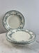 Lot de 6 assiettes creuses en terre de fer Ninon 24cm