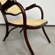 Chaise longue pliante très rare n°1 par Thonet