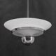 1930s Bauhaus Pendant Lamp , Restored