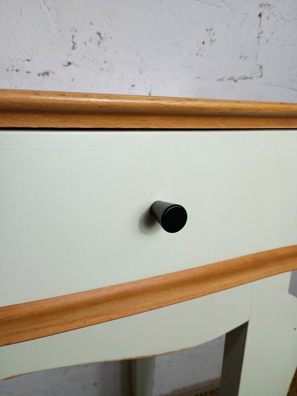 Console en bouleau massif vintage relookée