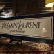 Vintage Yves Saint Laurent sign from the 80s
