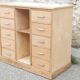 Superbe petit buffet / meuble de métier 10 tiroirs