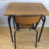 Schoolboy desk and his chair
