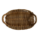 Woven wicker cheese board 1970