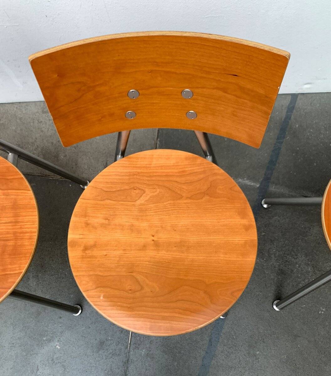 German Duktus kitchen chairs by Bulthaup, set of 3