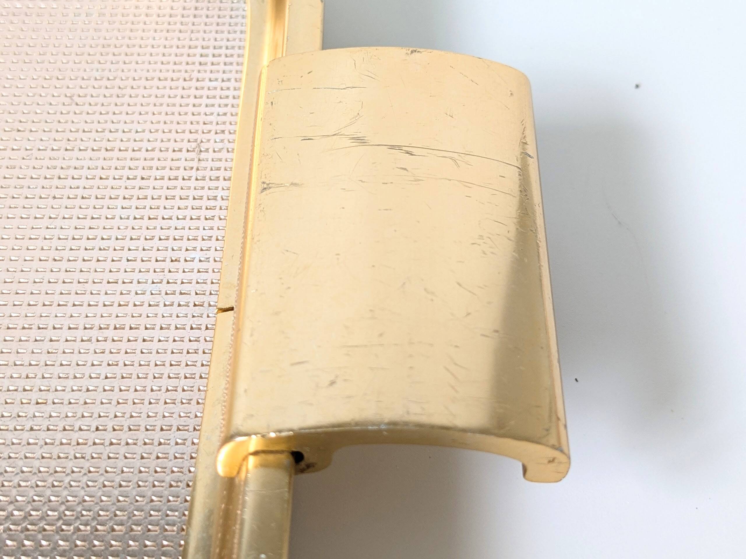 60s Cocktail Trays | Set of 2 | Gold Metal