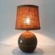 Vintage lamp in glazed stoneware 70s