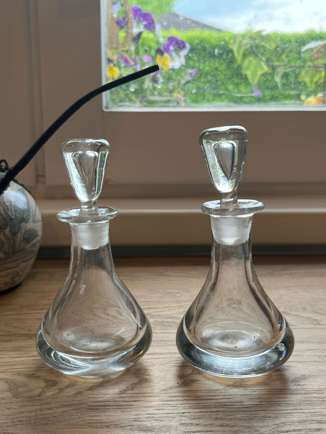 Duo glass bottles