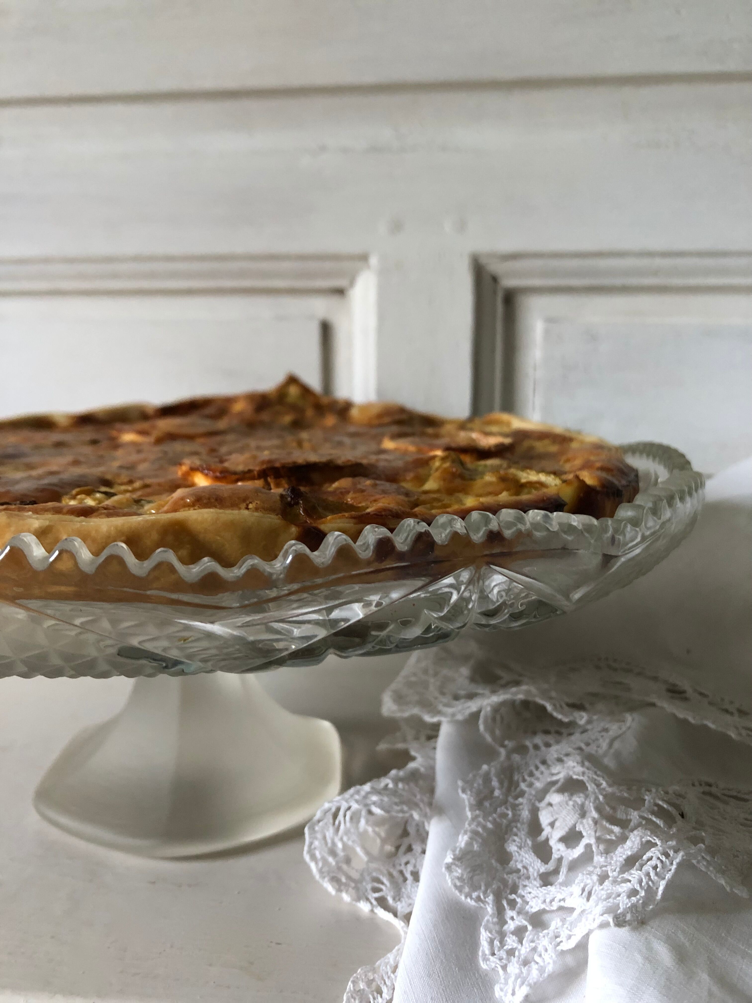 Pie/cake display, piedouche
