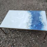 Organic glass coffee tables