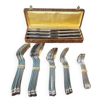 Ercuis silver metal cutlery