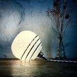 White Clichy glass walker