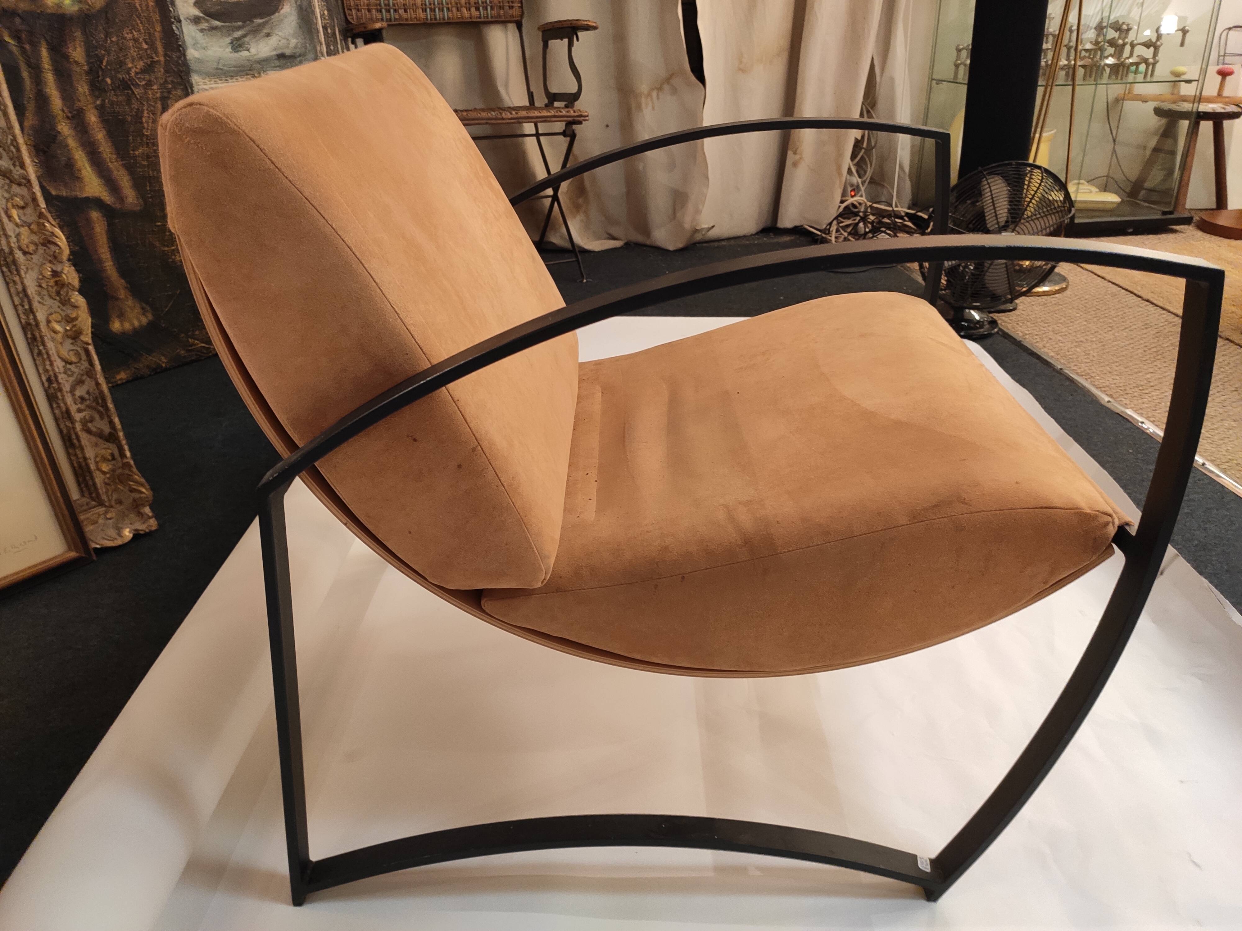 Orange armchair 1960