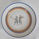 Set of 4 dishes, Gio Ponti, Richard Ginori, sport series
