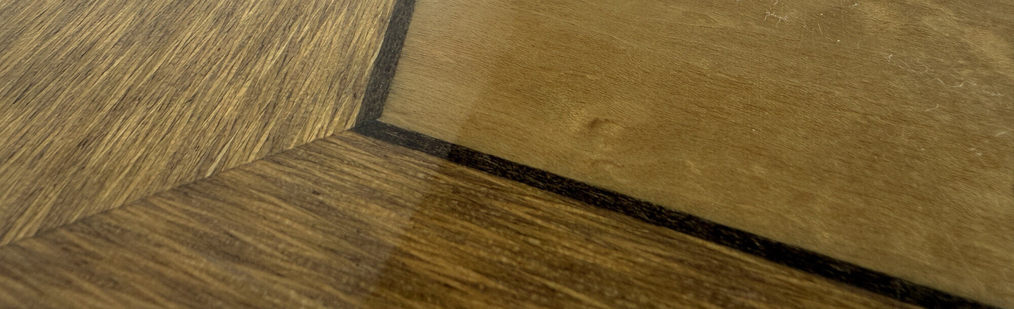 Vintage burl wood dining table, 1980s
