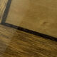 Vintage burl wood dining table, 1980s