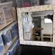 Miroir en travertin - fait main