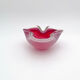 Murano Sommerso Opaline Red Bowl 16cm 882g