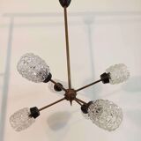 Vintage sputnik chandelier 1970