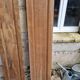 Old oak wall cupboard doors