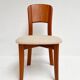Set of 4 Danish design chairs by Gramrode from the 1970s