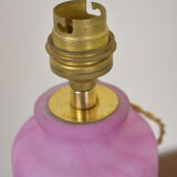 glass paste lamp foot by A. France