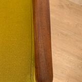 Scandinavian armchair in solid teak
