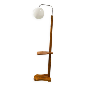 Lampe de sol art déco, années 1930, Tchécoslovaquie