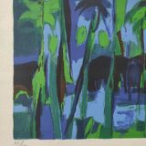 Lithograph by Marcel Mouly
