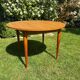 Vintage extendable round table
