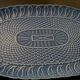 Blue dish