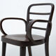 Art deco writing desk chair, 1930, bohemia